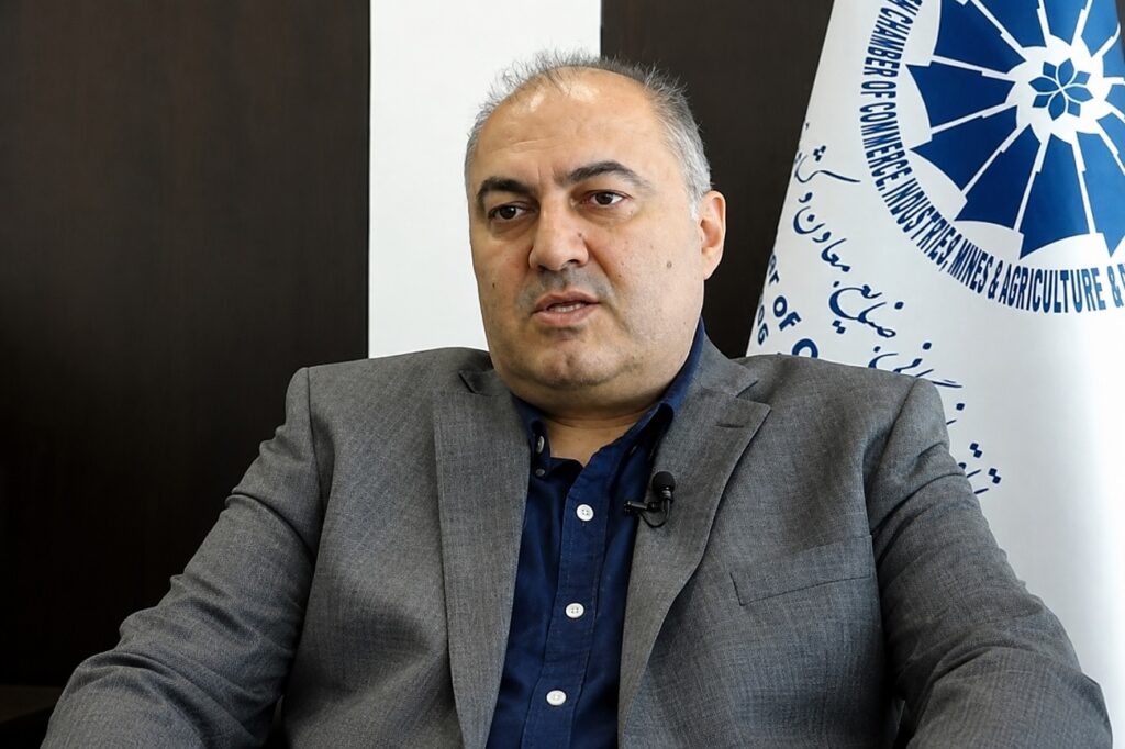 افشین کلاهی، رئیس کمیسیون کسب‌وکارهای نوین و دانش‌بنیان اتاق بازرگانی، صنایع و معادن ایران